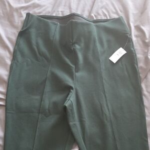 Old Navy Women Dark Green Chinos